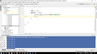 Java Beginners Tutorial - 8 For, While Loops