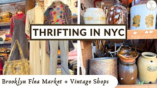 THRIFTING in NEW YORK CITY | Brooklyn Flea, Mother of Junk & Vintage Home Decor Finds
