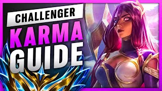 Season 12 Challenger In-depth Karma Support Guide (Runes, Items, Laning, Tips) - League of Legends