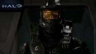 Master Chief Face REVEAL  (Halo TV Series Clip)