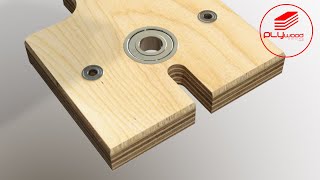 So Simple It's Genius !! Multifunction Woodworking Device for Make Hidden Joint - 3 Ways Jointing