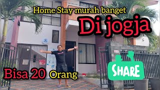 jogja Trip 5 : HOME STAY MURAH BANGET DI JOGJA ⁉️ Bisa 20 ORANG #budal eps 155