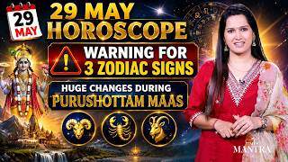29 May Horoscope: Purushottam Maas Brings Big Warning & Destiny Shift For 3 Zodiac Signs