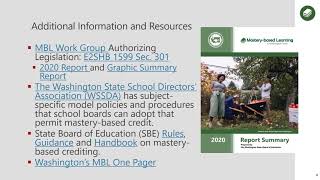 Mastery-based Learning Presentation