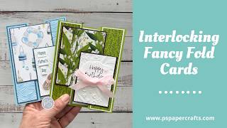How To Make Interlocking Fancy Fold Cards