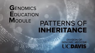 Genomic Education Module (GEM): Patterns of Inheritance