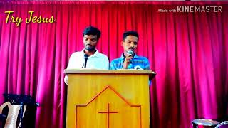 Attract God message by bro rajesh, translated by bro pratap kumar