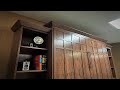 Frank Lloyd Wright inspired Murphy Bed 114-1122