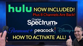 Spectrum NOW-FREE Hulu!