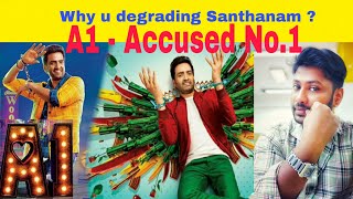 A1 Tamil movie review, Santhanam movie, Full Comedy Entertainment.