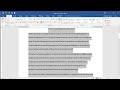 microsoft word 2016 – első sor behúzás