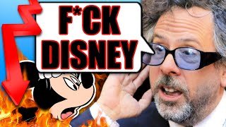 Tim Burton TRASHES Disney in BRUTAL Interview - Get Woke, Go Broke!