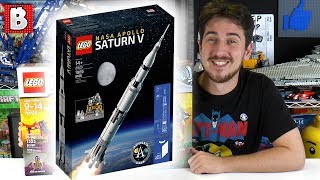 LEGO NASA Apollo Saturn V Ideas 21309 | LIVE BUILD | BrickVault LIVE