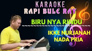 BIRUNYA RINDU - Ikke Nurjanah | Karaoke | Nada Pria | Lirik