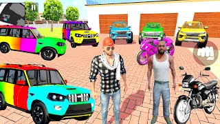 🤩 Franklin Purchase Modified RGB Scorpio 💥😱 Indian Theft Auto 💥🤯 Indian Bike Driving 3d 💥🤩New Update