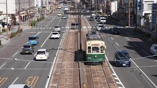 朝の長崎電気軌道