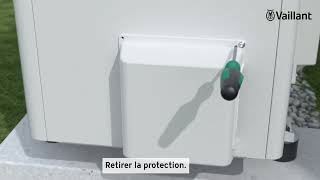 aroTHERM Split plus : Acheminement et raccordement des conduites de fluide frigorigène