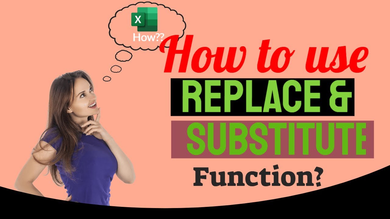 How To Use REPLACE And SUBSTITUTE Function Together? | Excel Trick ...