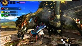 【MH4G】セルレギオス生産大剣ゴリ押しソロ5分46秒