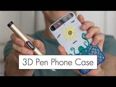 3D Pen Phone Case with the Dewang X4 Pen // 3D Printing Pen Review 3D Pen Phone Case with the Dewang X4 Pen // 3D Printing Pen Review