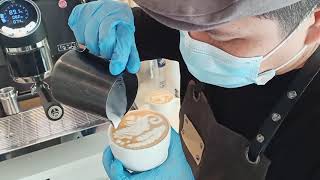 Barista || Ed Ryan Mena || Latte art