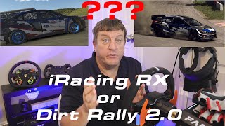 Dirt Rally 2.0 vs iRacing