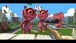 MY Talking TOM ZINDGi Scary juan shooter cat Tom