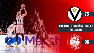 Finale Scudetto 2023-24 Virtus Bologna - Olimpia Milano G1 (FULL GAME)