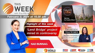 This Week with Thai PBS World | 2 FEB 2024