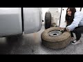 will an oversized spare tire fit on my tacoma how to install