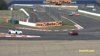 Crash in Lotus Cup Europe at Magny-Cours 2011 (HD)