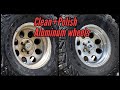 How to Clean and polish aluminum wheels