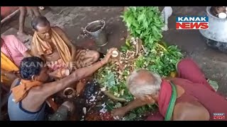 Massive Crowd At Singhanath Temple On Sawan's First Monday