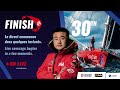 arrivée de jingkun xu 30e du vendée globe