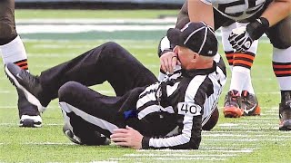 Referees Getting Hit In NFL - Extreme Compilation