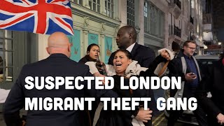 Suspected London migrant theft gang caught by store security