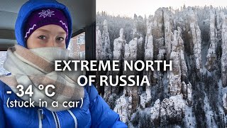 My winter trip in the Coldest republic of Russia | the Lena Pillars, Yakutia