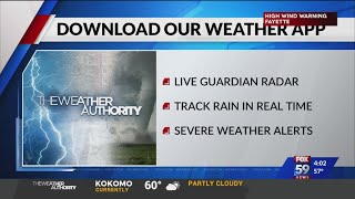 Download the FOX59 Weather App!