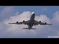 [FullHD] Qatar Amiri Boeing 747-8(BBJ) A7-HBJ in action at BaselBSLLFSB