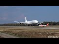 [FullHD] Qatar Amiri Boeing 747-8(BBJ) A7-HBJ in action at BaselBSLLFSB