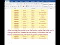 how to shrink a small part of a table break across pages in word