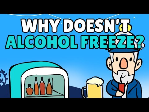 What temperature does whiskey freeze?