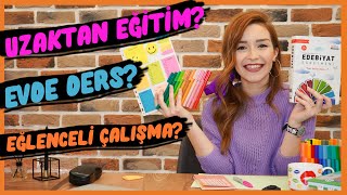 EVDE EĞLENCELİ DERS ÇALIŞMA📚✏️🤓🏠