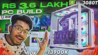 BEAST😍🔥₹ 3.6 Lakh Gaming PC Build | Intel i9-12900K | RTX 3080