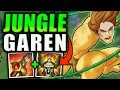 JUNGLE GAREN! BUFFED GAREN IS INSANELY OP! (UNKILLABLE WITH NEW W) - League of Legends