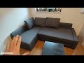 ikea friheten sofa bed assembly 2025 disassembly from start to finish