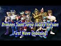 [TGBtoys] Brokees Saint Seiya Galaxy Version Vol. 1 Unboxing: 9 Figures in One Box！