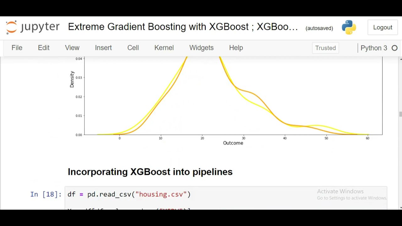 Extreme Gradient Boosting With XGBoost ; XGBoost In Pipelines - YouTube