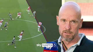 "It's not offside! It's so clear and obvious!" | Erik ten Hag unhappy with VAR offside decision