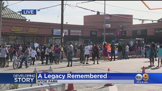 Fans Gather In Hyde Park To Remember Nipsey Hussle